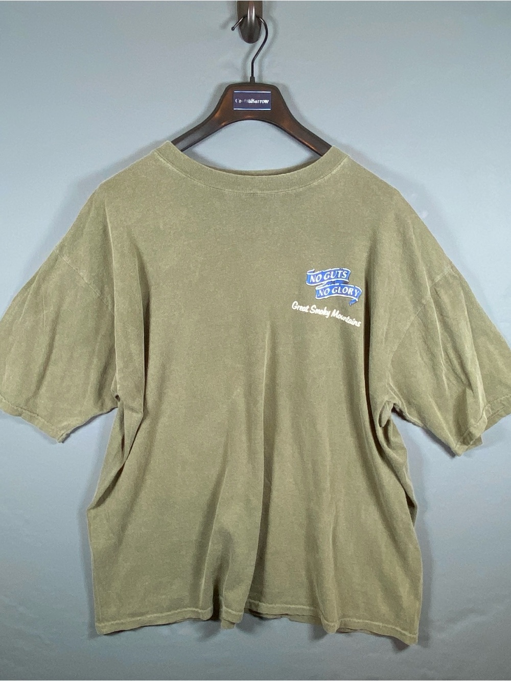 Vintage No Guts No Glory American Bull Riding Art Graphic T Shirt Men's XXL